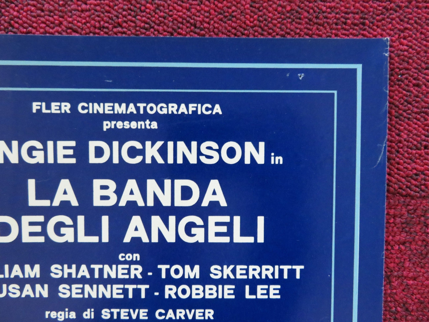 BIG BAD MAMA - D ITALIAN FOTOBUSTA POSTER ANGIE DICKINSON WILLIAM SHATNER 1974 Rendezvous Cinema Movie posters