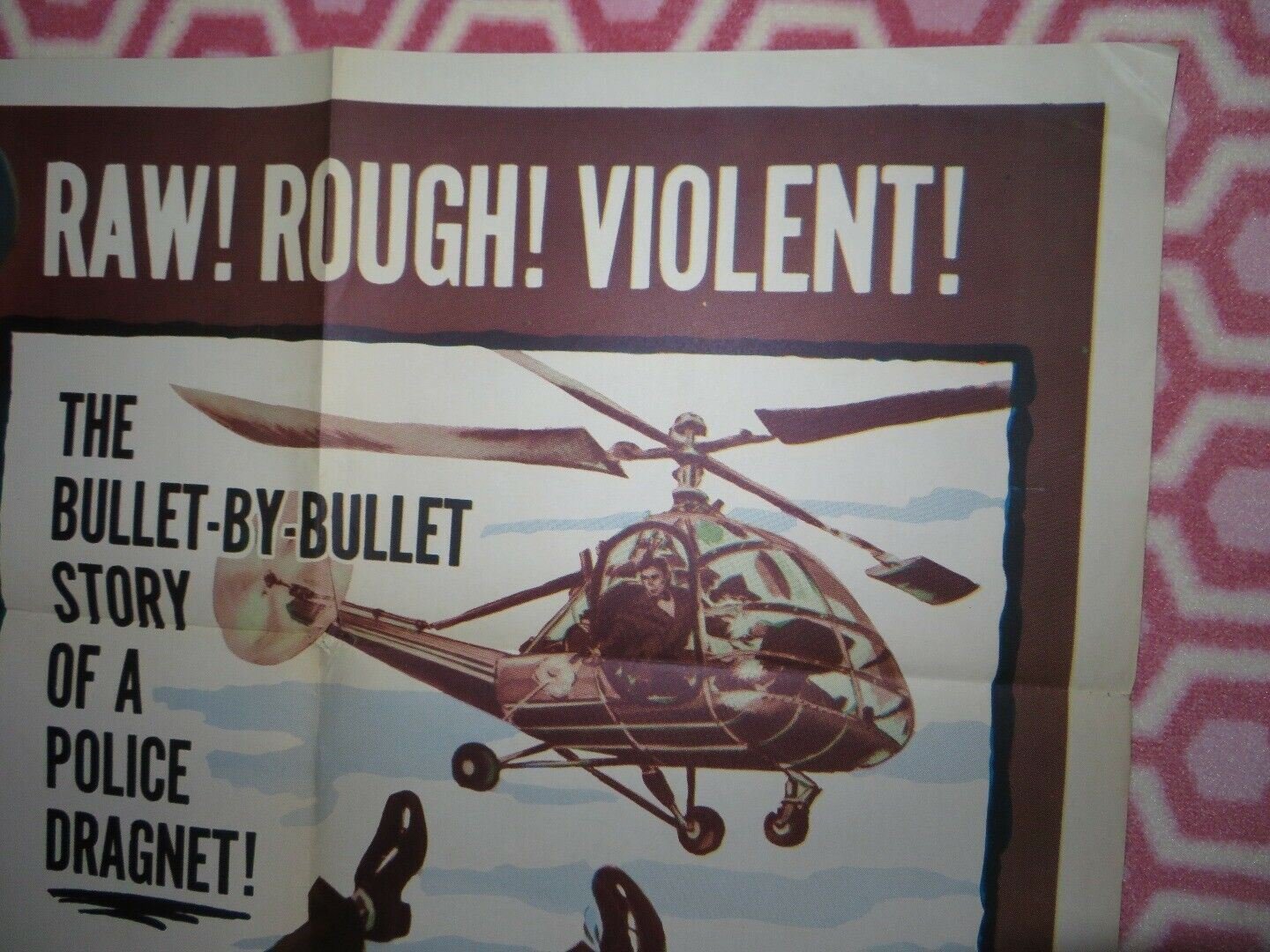 BIG CHASE US ONE SHEET POSTER GLENN LANGAN ADELE JERGENS LON CHANEY Movie posters