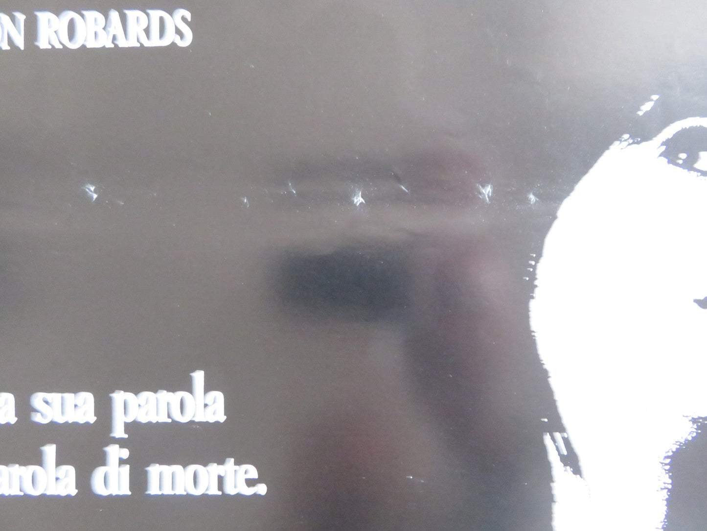 BLACK RAINBOW ITALIAN LOCANDINA POSTER ROSANNA ARQUETTE JASON ROBARDS 1991 Rendezvous Cinema Movie posters