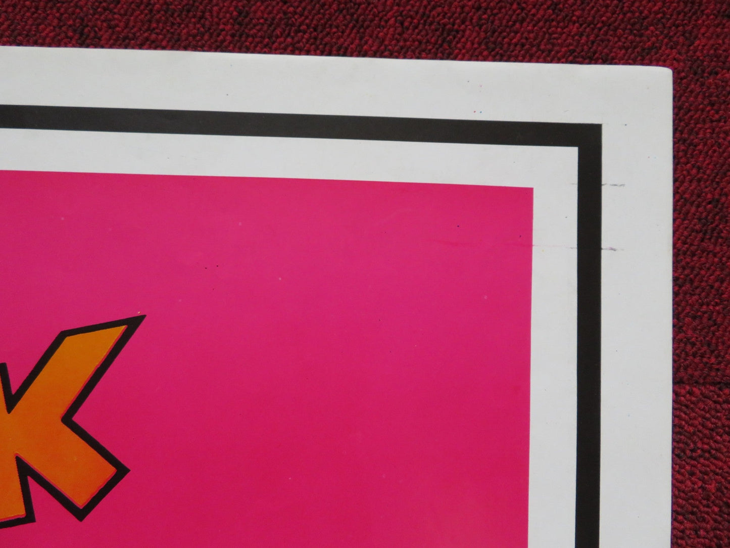 BLACK SAMURAI FOLDED US ONE SHEET POSTER JIM KELLY BILL ROY 1976 Rendezvous Cinema Movie posters