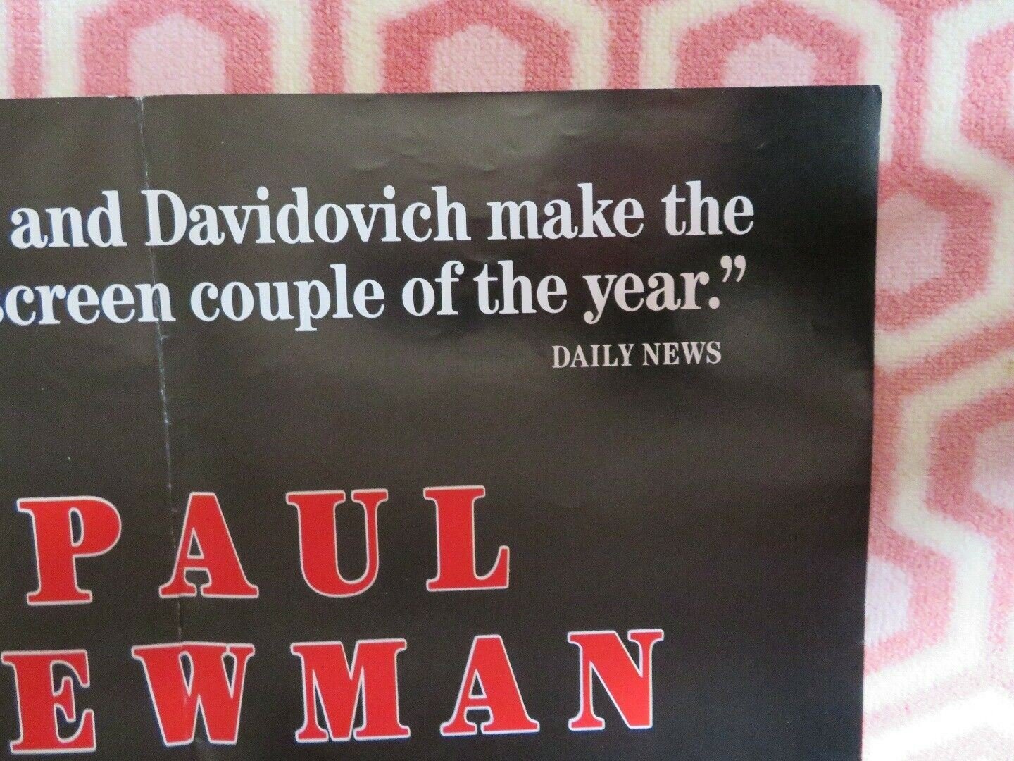 BLAZE BRITISH QUAD (30"x 40") POSTER PAUL NEWMAN LOLITA DAVIDOUICH BLAZE STARR Movie posters