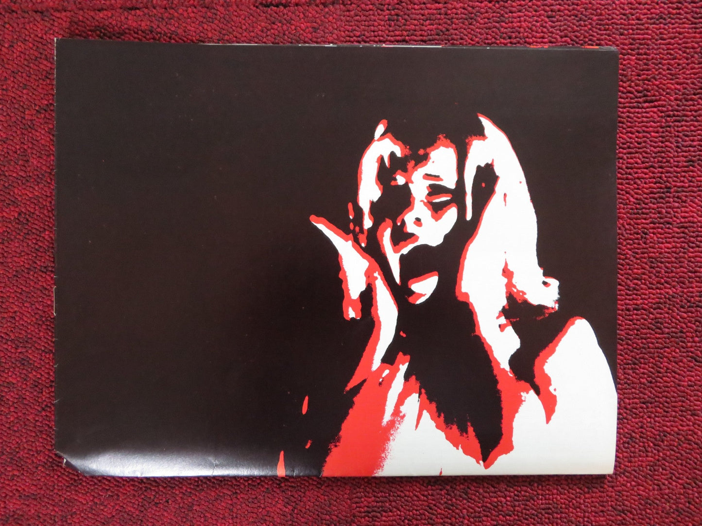 BLOOD MANIA UNCUT CROWN INTERNATIONAL FOLDED PRESS BOOK PETER CARPENTER 1970 Rendezvous Cinema Movie posters