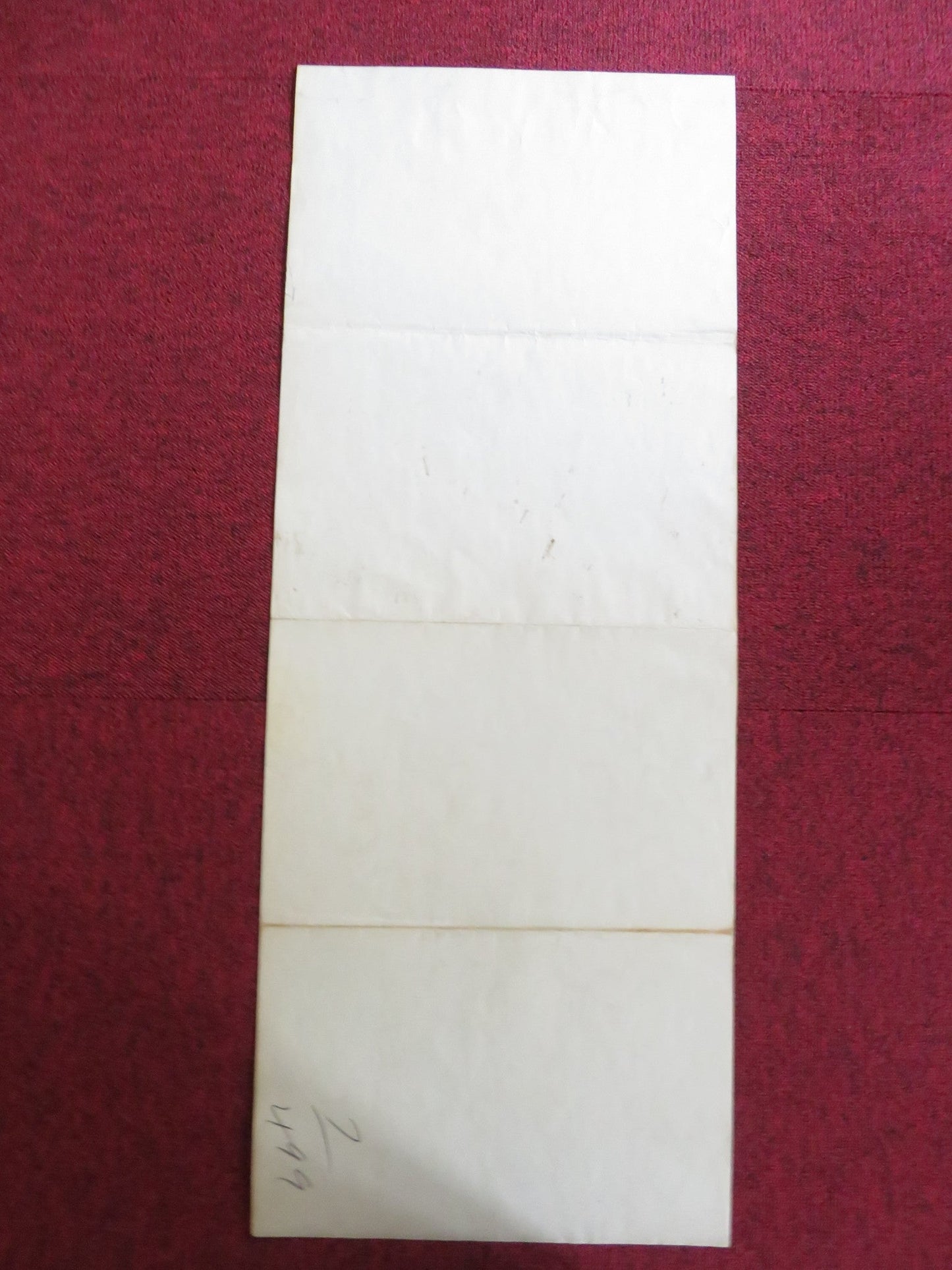 BOMBERS B - 52 US INSERT (14"x 36") POSTER NATALIE WOOD KARL MALDEN 1957 Rendezvous Cinema Movie posters