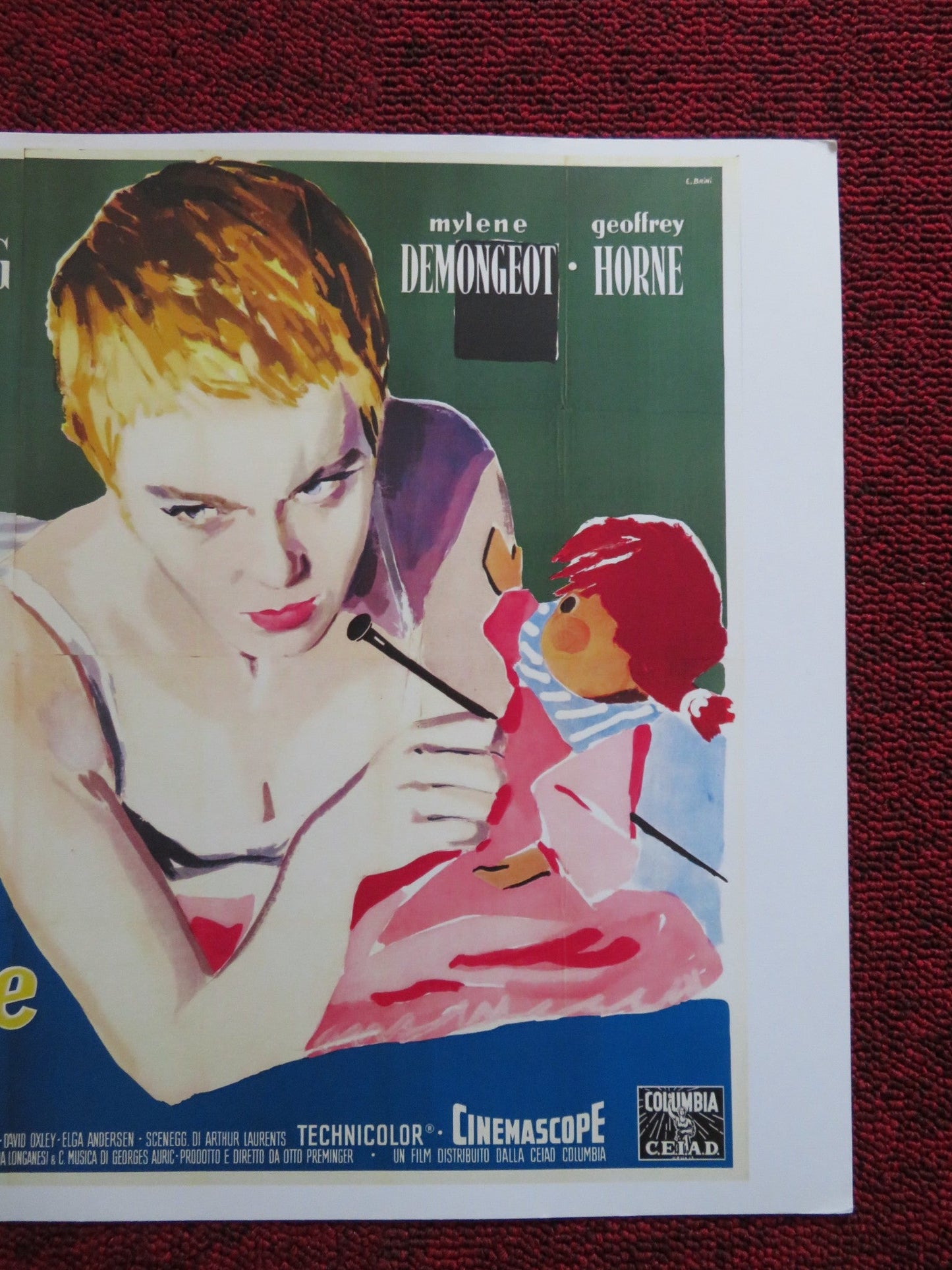 BONJOUR TRISTESSE REPRODUCTION PHOTO DEBORAH KERR DAVID NIVEN 1958 Rendezvous Cinema Movie posters