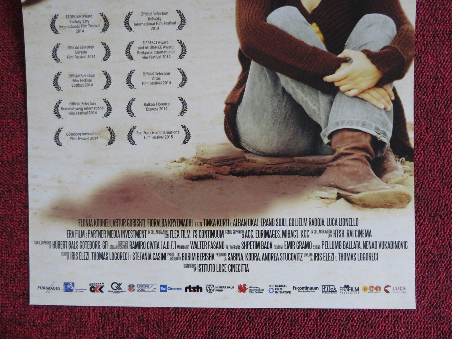 BOTA ITALIAN LOCANDINA POSTER FLONJA KODHELI ARTUR GORISHTI 2014 Rendezvous Cinema Movie posters