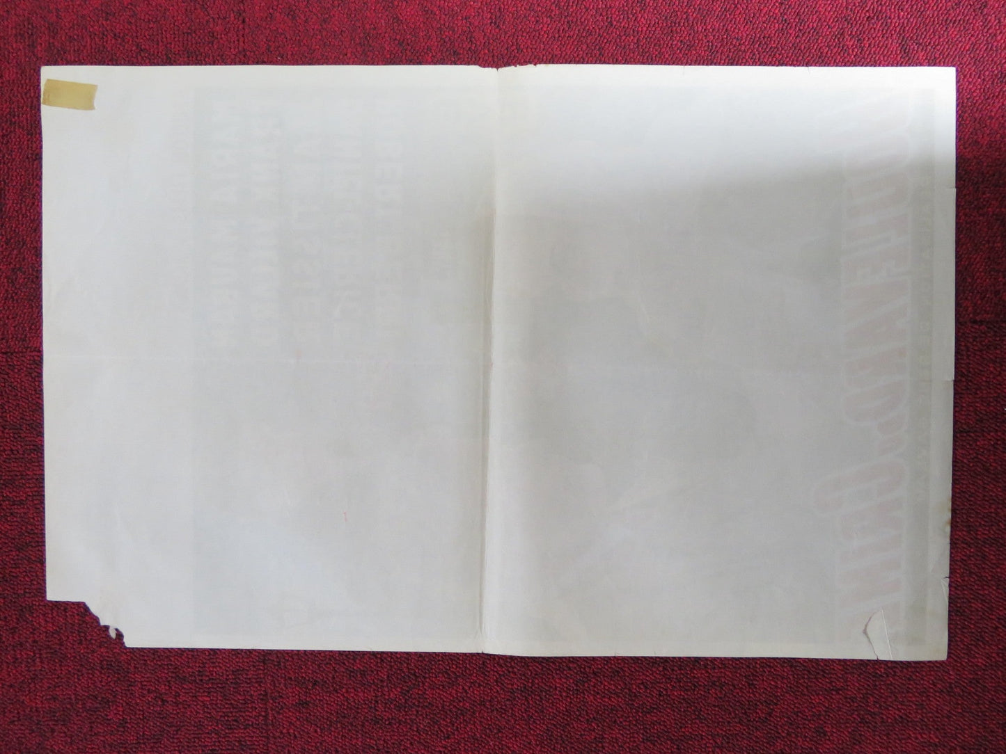 BOULEVARD DU CRIME BELGIUM POSTER MARIA MAUBAN FRANK VILLARD 1955 Rendezvous Cinema Movie posters