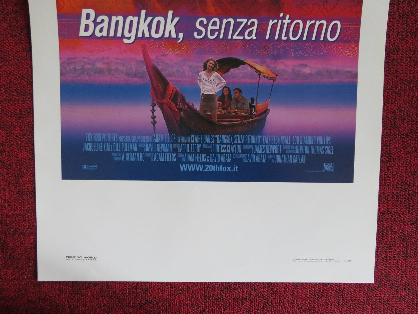 BROKEDOWN PALACE ITALIAN LOCANDINA POSTER CLAIRE DANES KATE BECKINSALE 1999 Rendezvous Cinema Movie posters