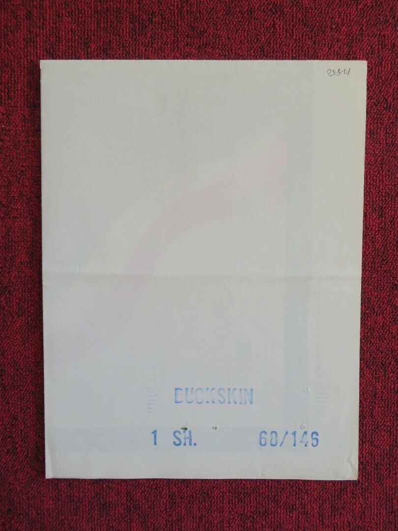 BUCKSKIN FOLDED US ONE SHEET POSTER BARRY SULLIVAN JOAN CAULFIELD 1968 Movie posters