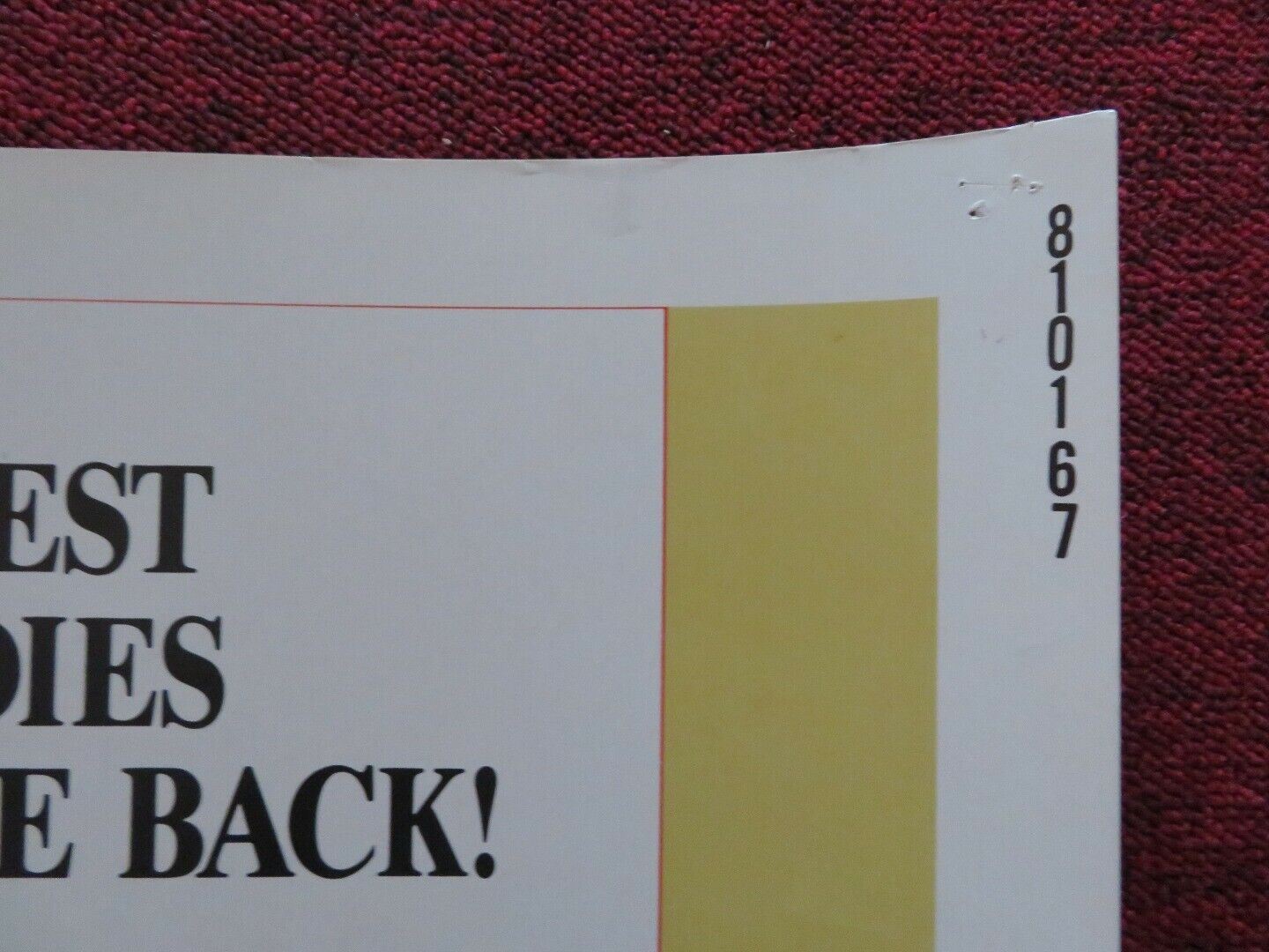 BUDDY BUDDY US HALF SHEET (22"x 28") POSTER JACK LEMMON WALTER MATTHAU 1981 Movie posters