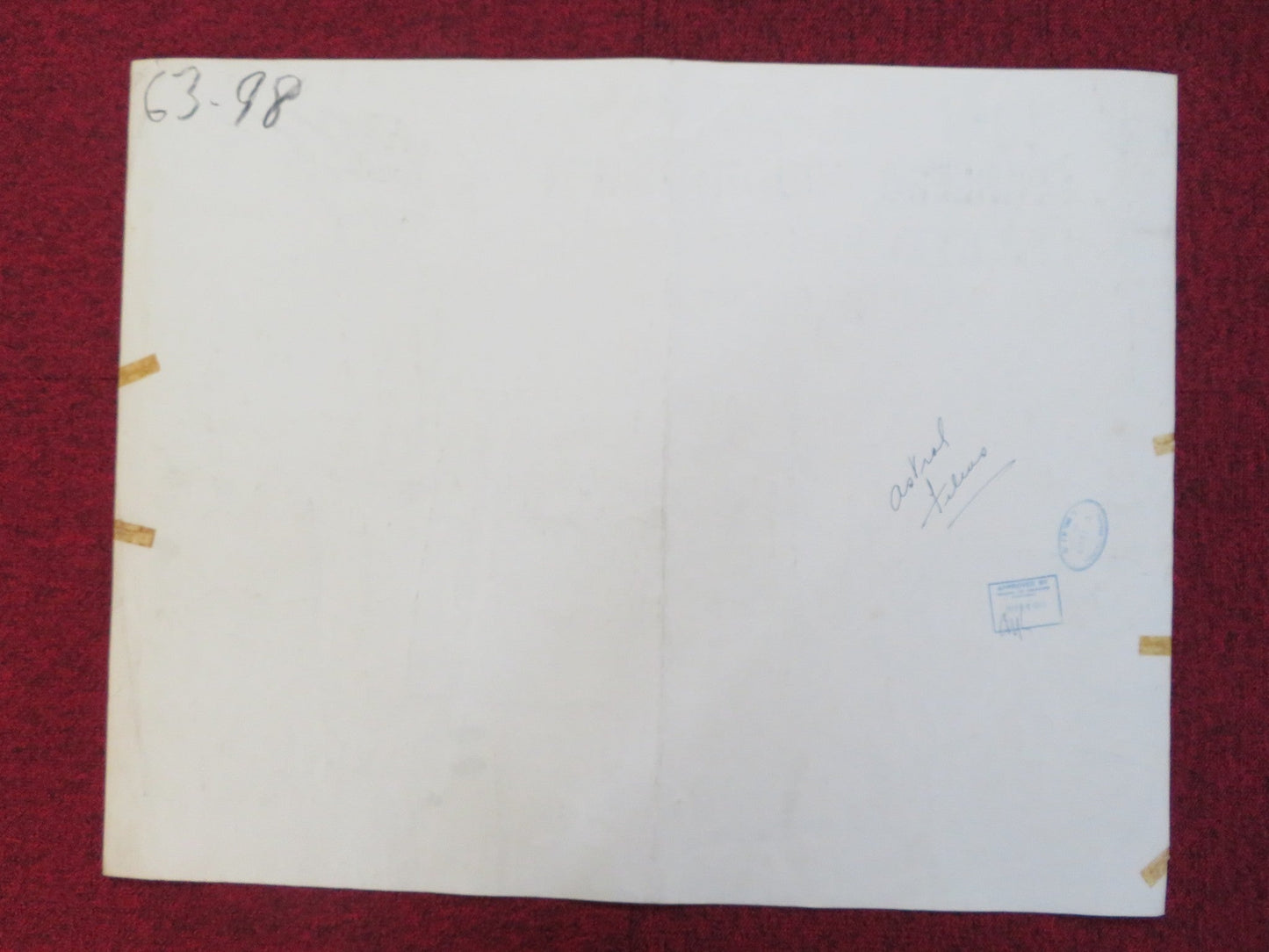 CALIFORNIA US HALF SHEET (22"x 28") POSTER JOCK MAHONEY FAITH DOMERGUE 1963 Rendezvous Cinema Movie posters