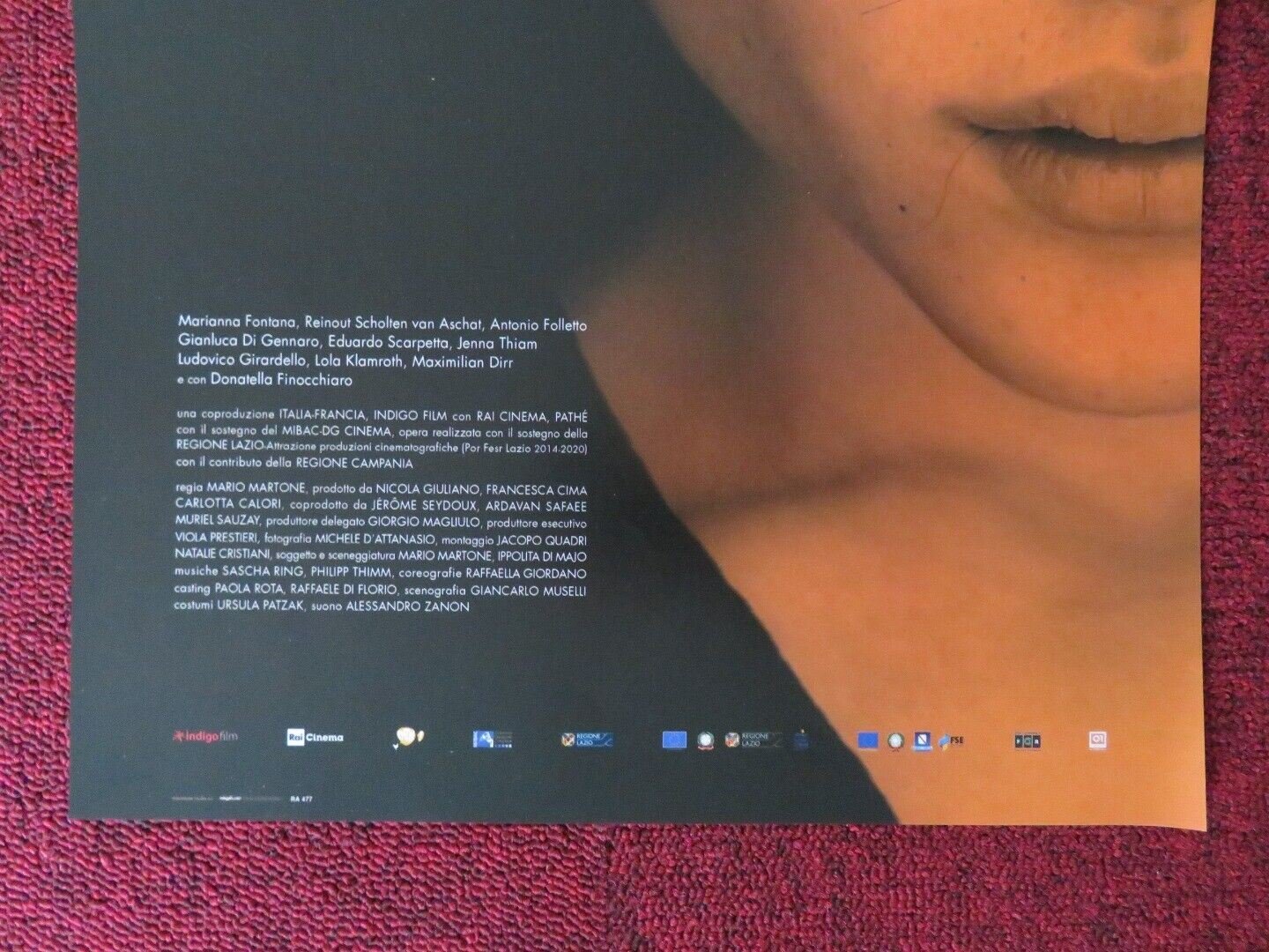 CAPRI-REVOLUTION ITALIAN LOCANDINA (26.5"x12.5") POSTER MARIANNA FONTANA 2018 - Rendezvous Cinema