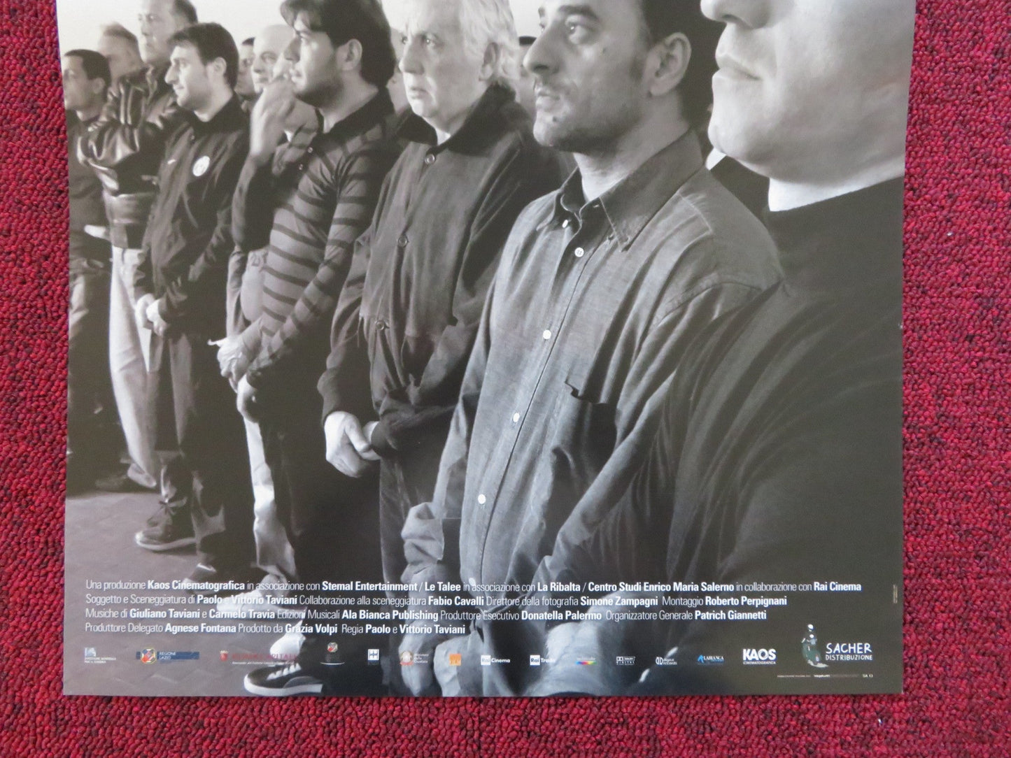 CASESAR MUST DIE ITALIAN LOCANDINA POSTER COSIMO REGA SALVATORE STRIANO 2012 Rendezvous Cinema Movie posters