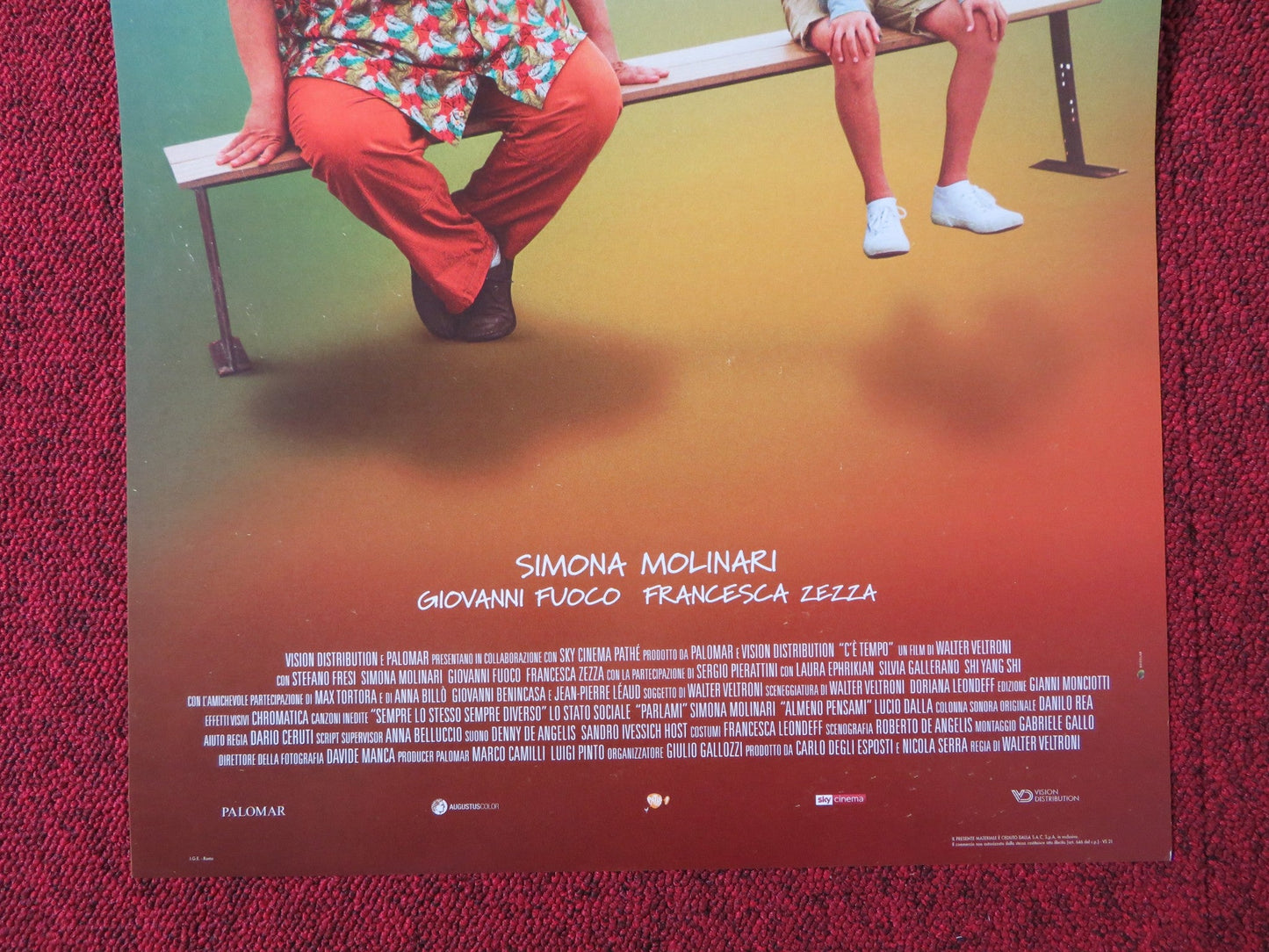 C'E TEMPO ITALIAN LOCANDINA POSTER STEFANO FRESI SIMONA MOLINARI 2019 Rendezvous Cinema Movie posters