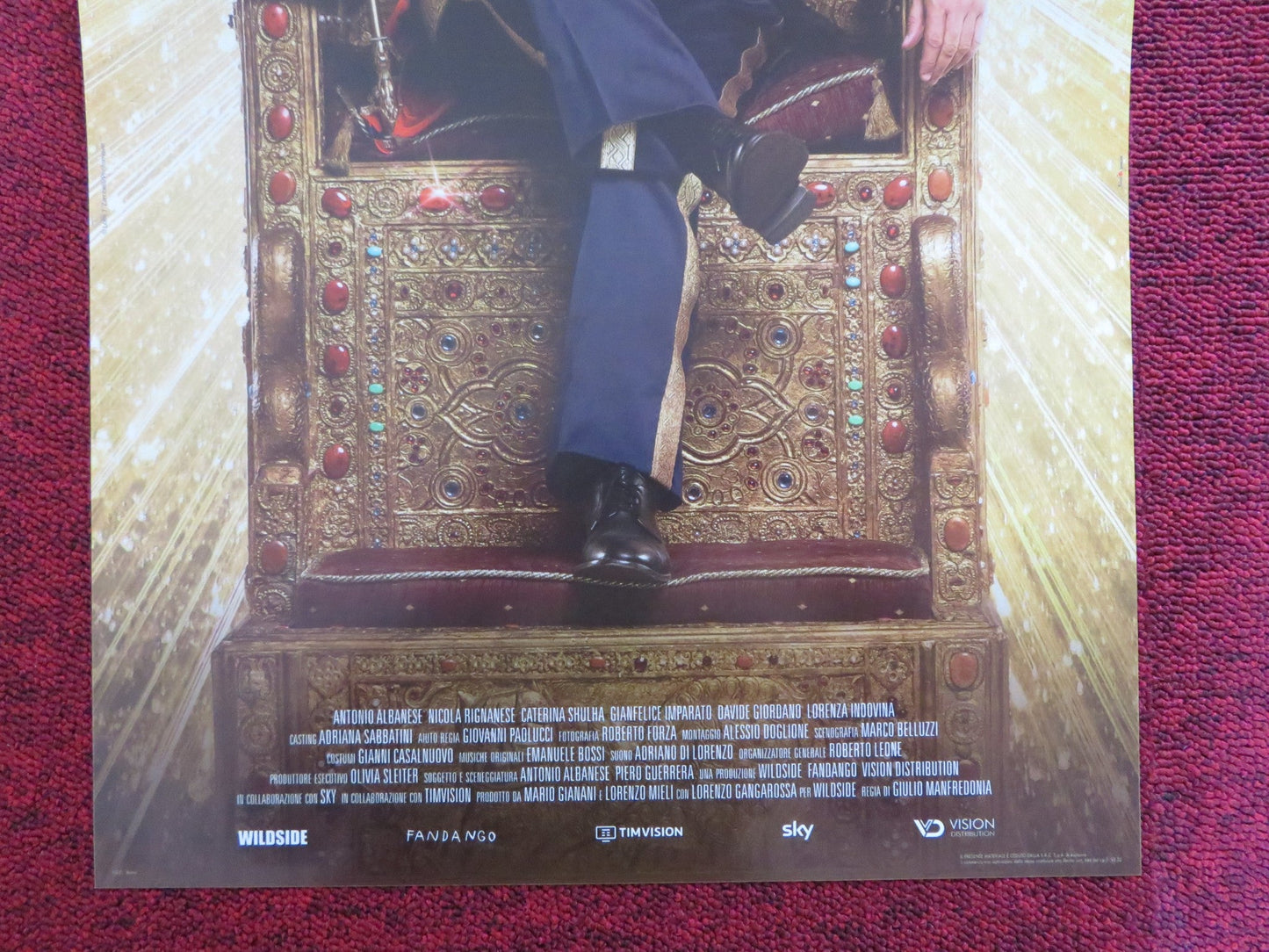 CETTO C'E SENZADUBBIAMENTE ITALIAN LOCANDINA POSTER ANTONIO ALBANESE 2019 Rendezvous Cinema Movie posters