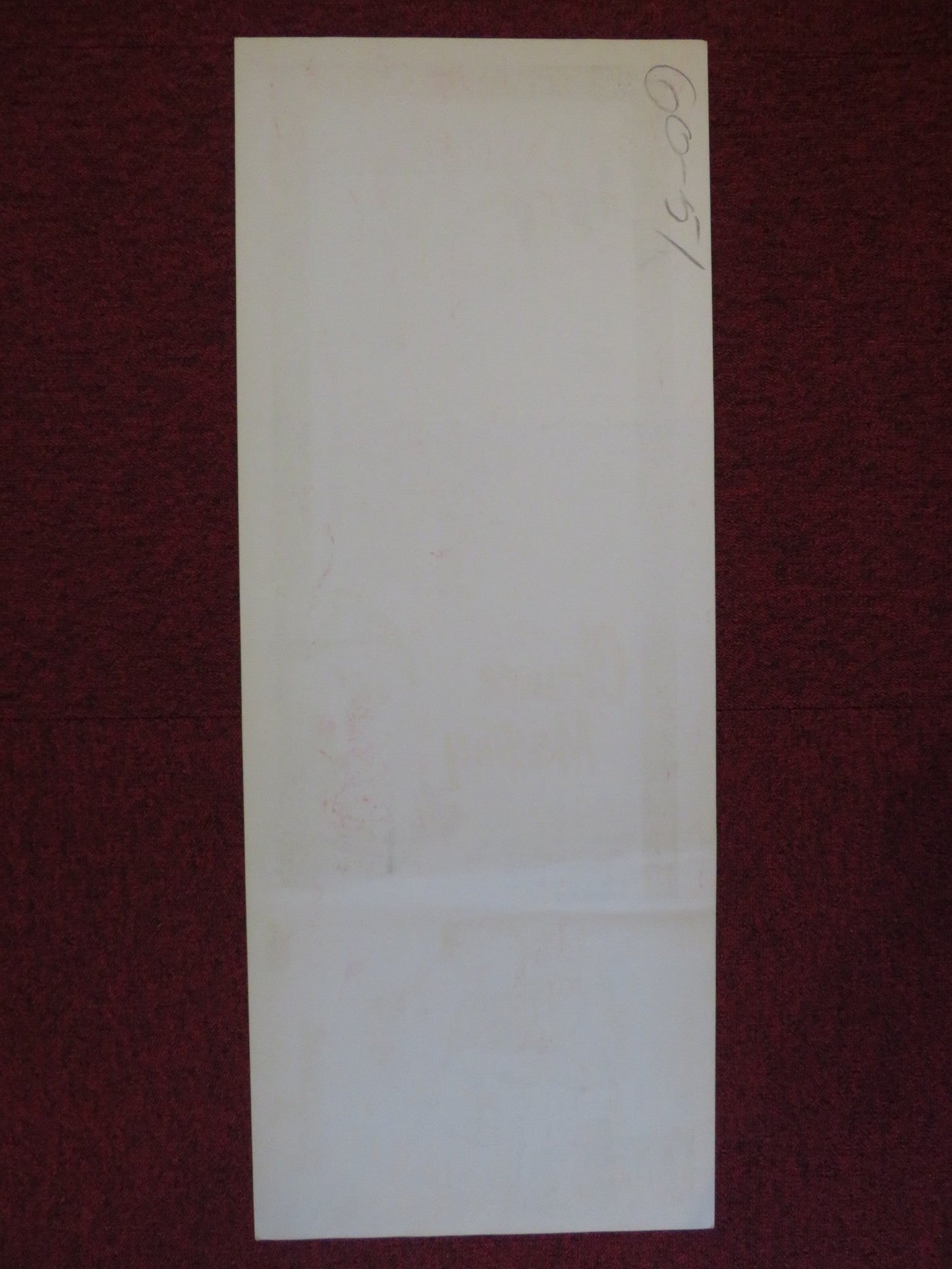 CHANCE MEETING US INSERT (14"x 36") POSTER HARDY KRUGER STANLEY BAKER 1960 Rendezvous Cinema Movie posters