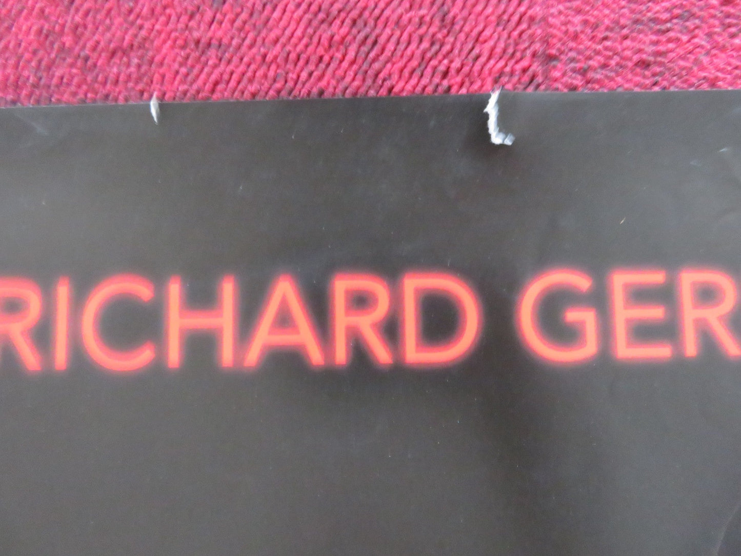 CHICAGO UK QUAD (30"x 40") ROLLED POSTER RICHARD GERE RENEE ZELLWEGER 2002 Rendezvous Cinema Movie posters