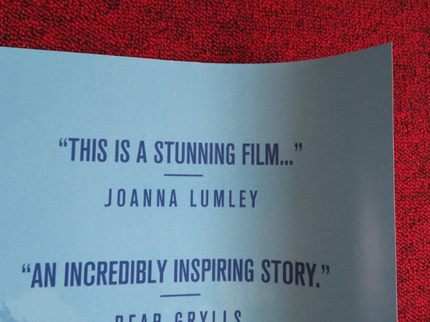 CHILDREN OF THE SNOW LAND UK QUAD (30"x 40") ROLLED POSTER NIMA GURUNG 2018 Rendezvous Cinema Movie posters