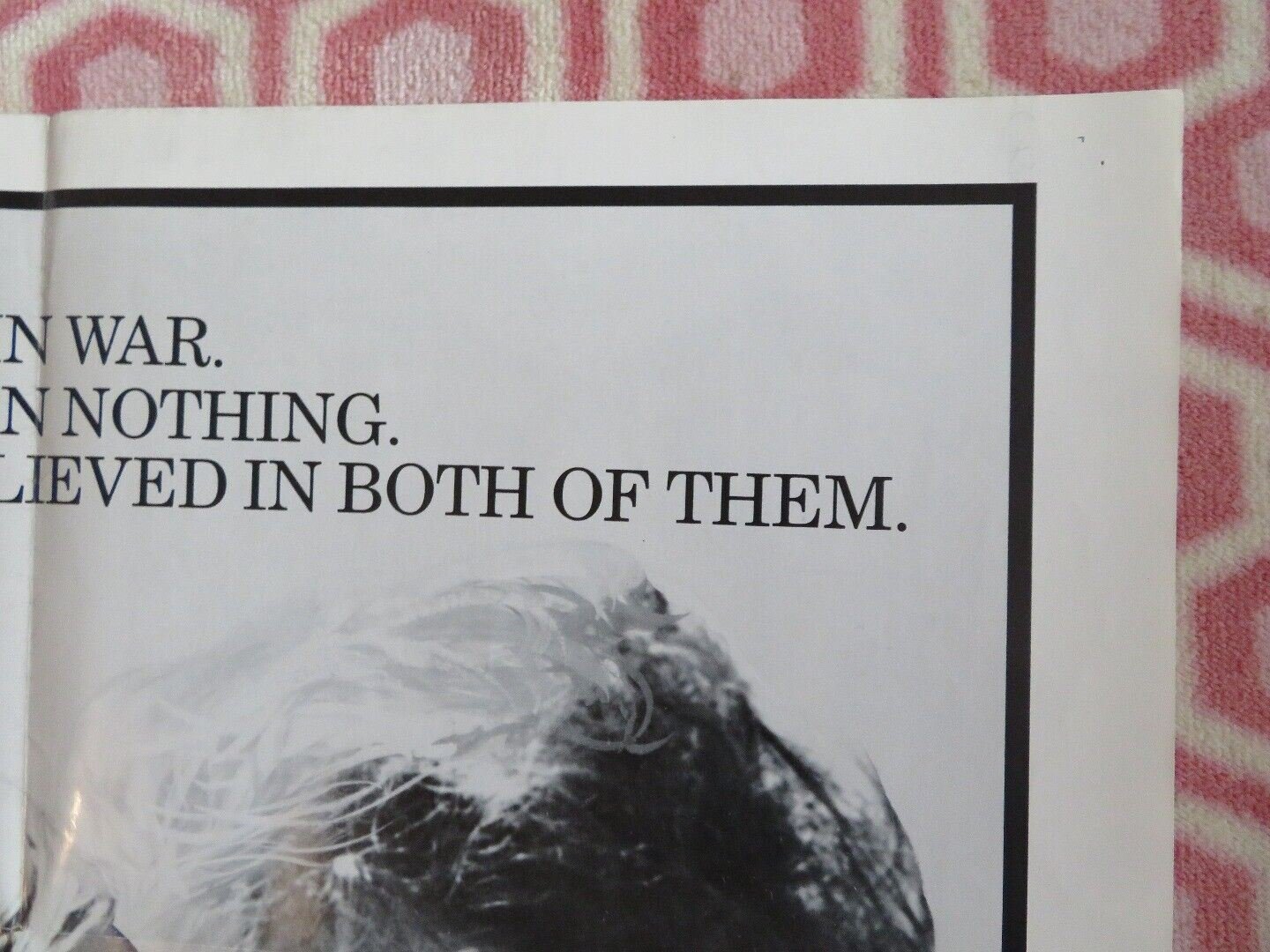 COMING HOME US ONE SHEET POSTER JON VOIGHT JANE FONDA 1978 - Rendezvous Cinema