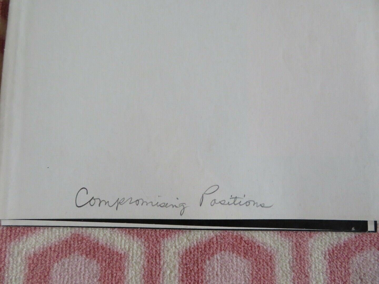 COMPROMISING POSITIONS US ONE SHEET POSTER RAUL JULIA JUDITH IVEY 1985 Movie posters