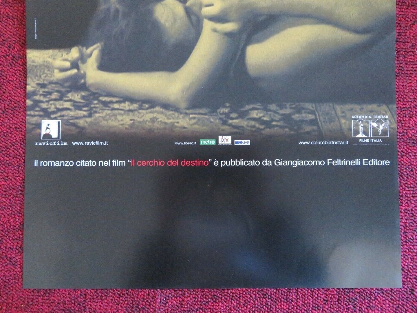 COMUNQUE MIA ITALIAN LOCANDINA (27.5"x11.5") POSTER FRANCESCO MARTINO 2004 - Rendezvous Cinema