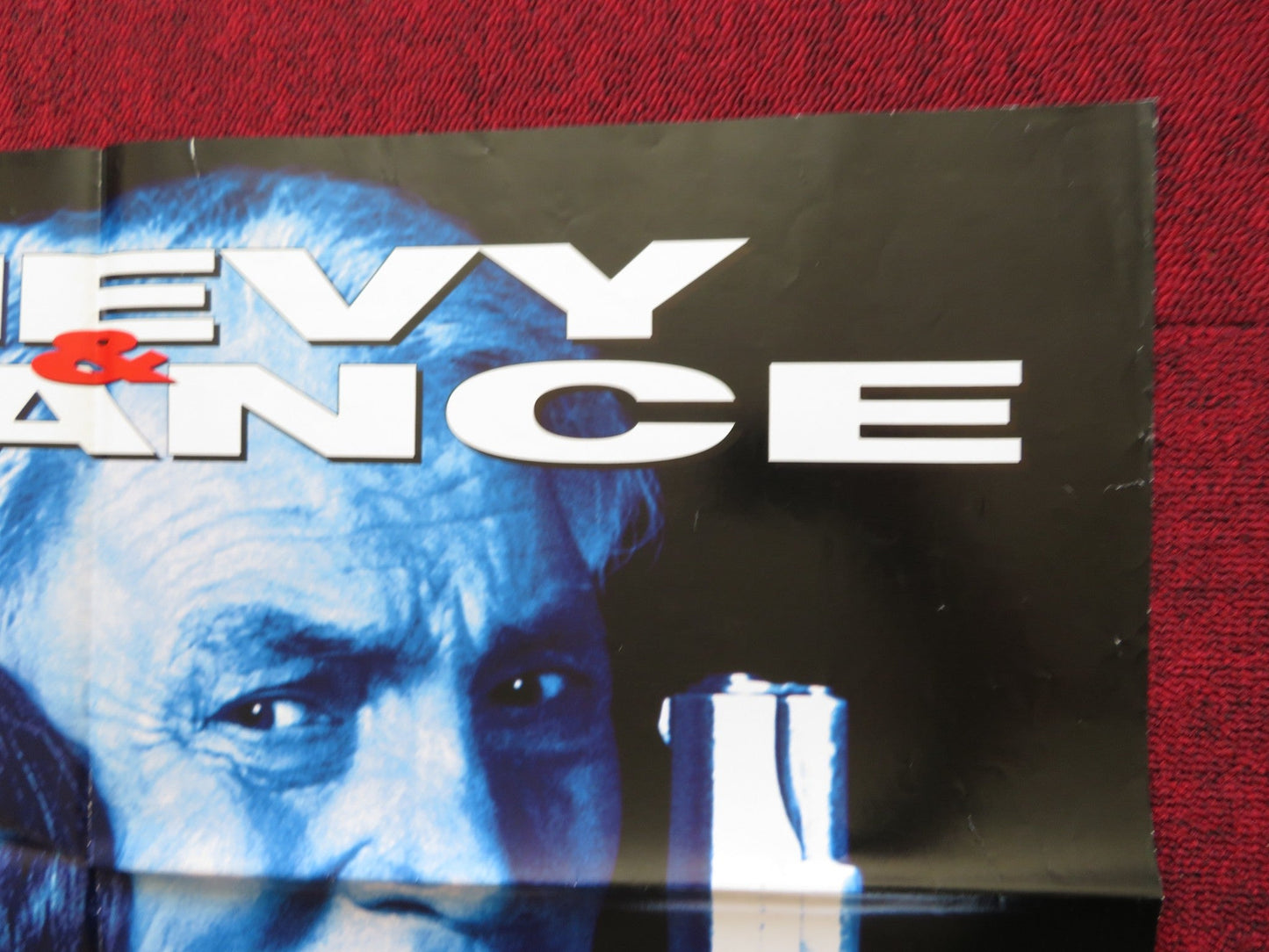 COPS & ROBBERSONS FOLDED US ONE SHEET POSTER CHEVY CHASE JACK PALANCE 1994 Rendezvous Cinema Movie posters