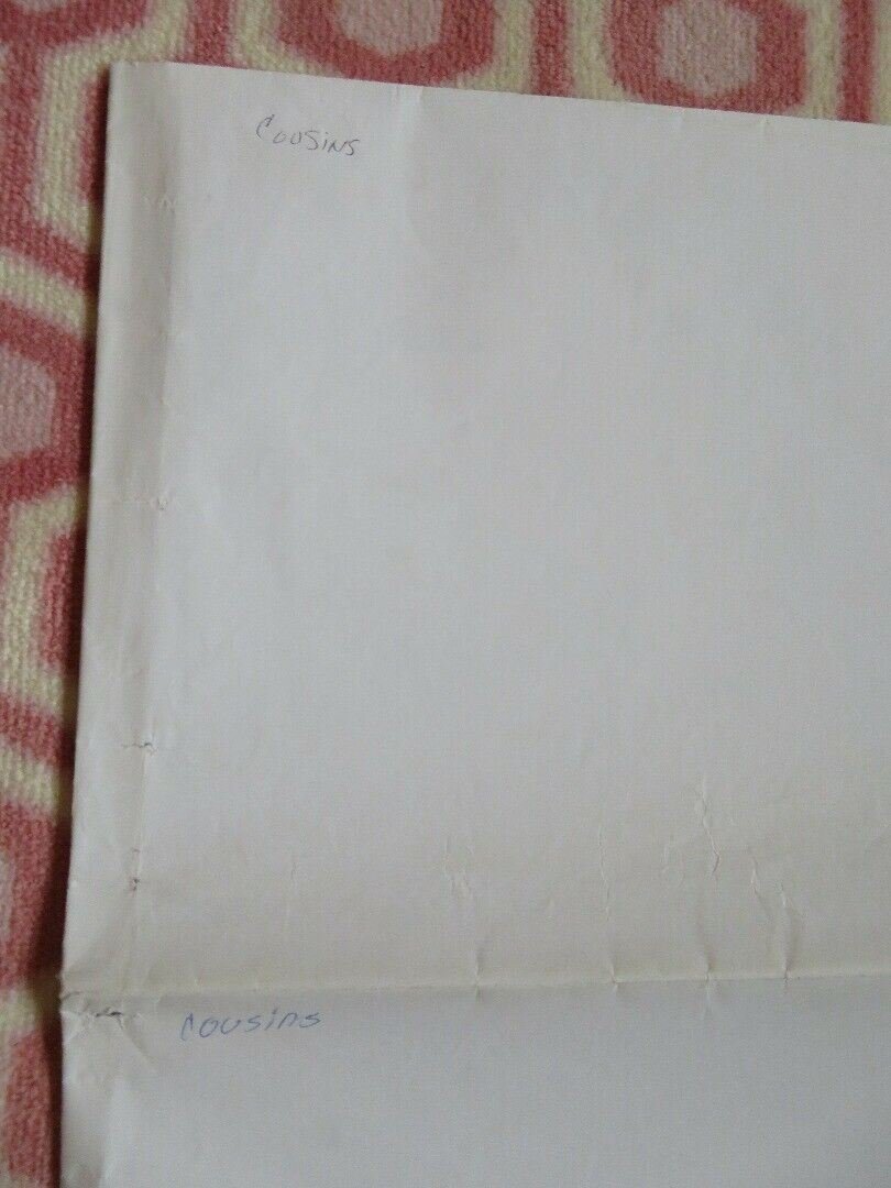 COUSINS US ONE SHEET POSTER TED DANSON ISABELLA ROSSELLINI 1989 Movie posters