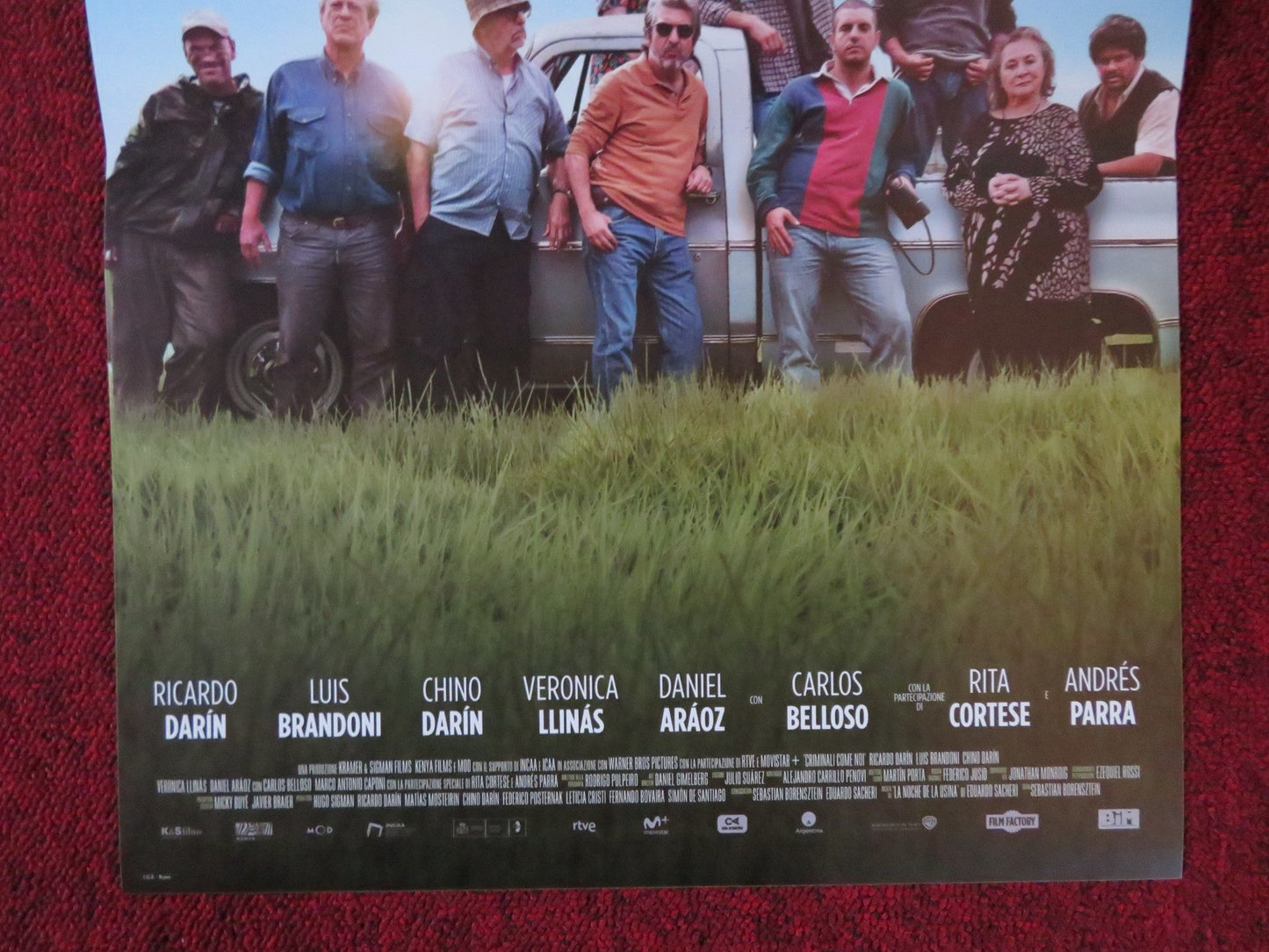 CRIMINALI COME NOI ITALIAN LOCANDINA POSTER RICARDO DARIN LUIS BRANDONI 2019 Rendezvous Cinema Movie posters