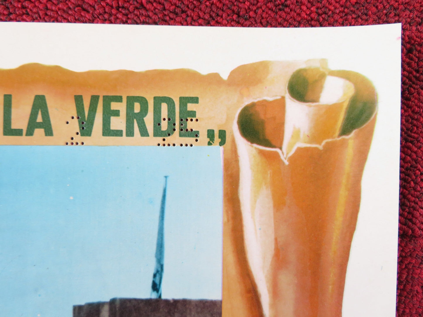 CRIMSON PIRATE - C ITALIAN FOTOBUSTA POSTER BURT LANCASTER NICK CRAVAT 1952R Rendezvous Cinema Movie posters