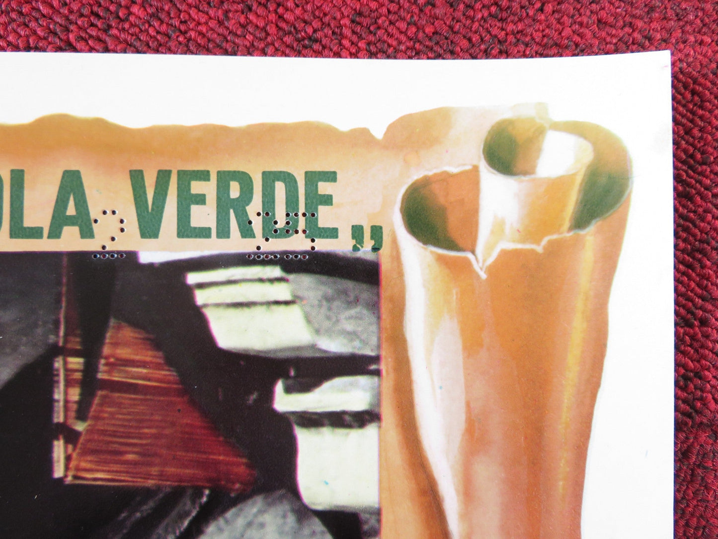 CRIMSON PIRATE - F ITALIAN FOTOBUSTA POSTER BURT LANCASTER NICK CRAVAT 1952R Rendezvous Cinema Movie posters