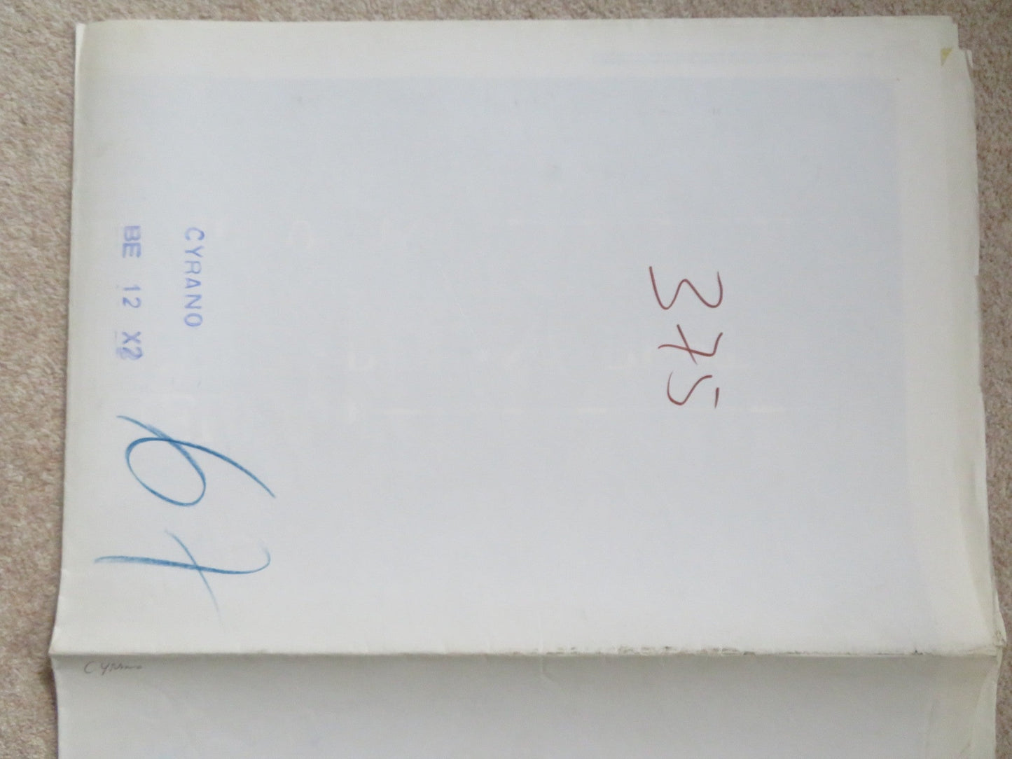 CYRANO DE BERGERAC ITALIAN 2 FOGLIO POSTER ANNE BROCHET GERARD DEPARDIEU 1990 Rendezvous Cinema Movie posters