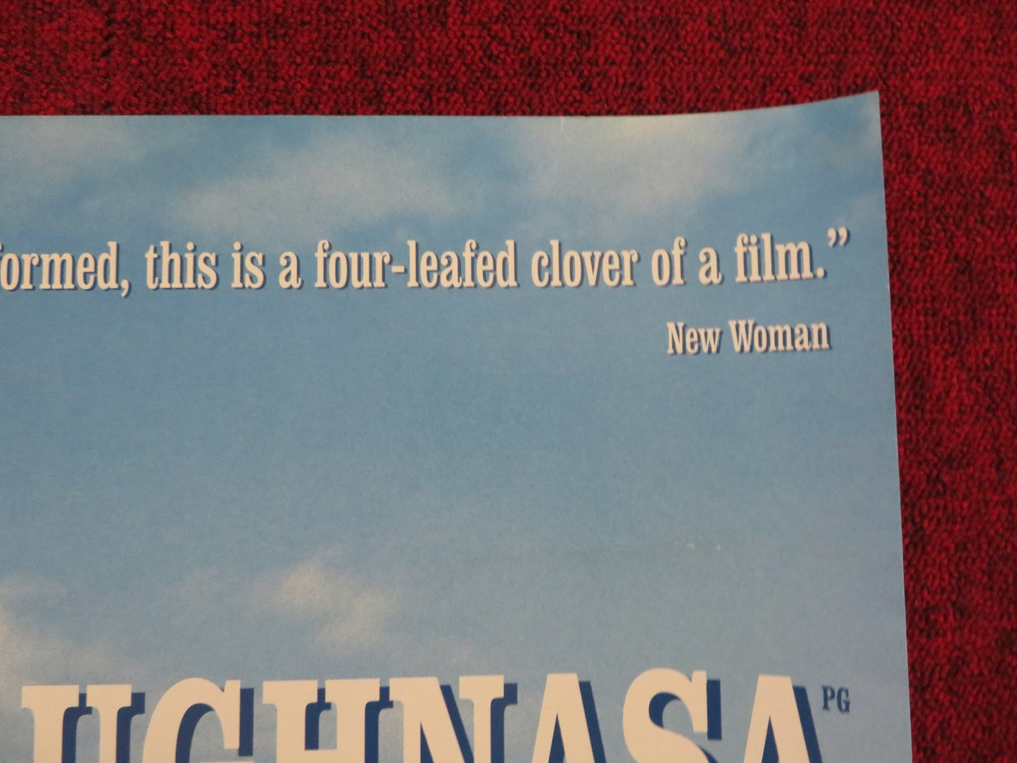 DANCING AT LUGHNASA UK QUAD (30"x 40") ROLLED POSTER MERYL STREEP M. GAMBON 1998 Rendezvous Cinema Movie posters