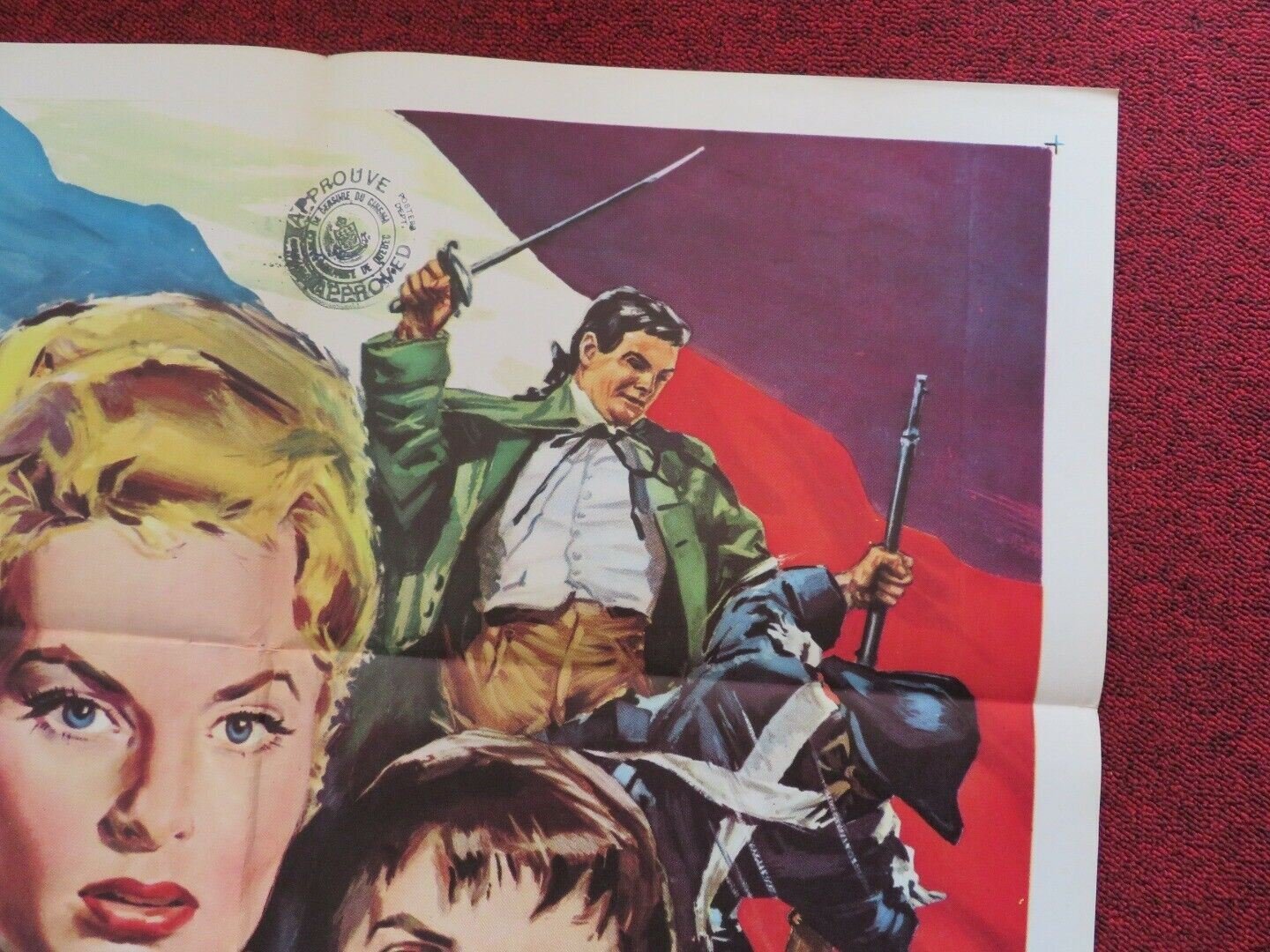 DANGEROUS EXILE FOLDED US ONE SHEET POSTER RICHARD O'SULLIVAN 1958 Movie posters