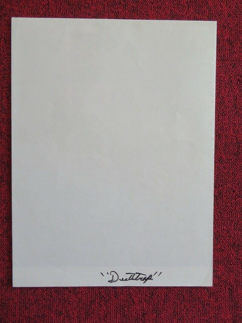 DEATHTRAP FOLDED US ONE SHEET POSTER MICHAEL CAINE DYAN CANNON 1982 Movie posters