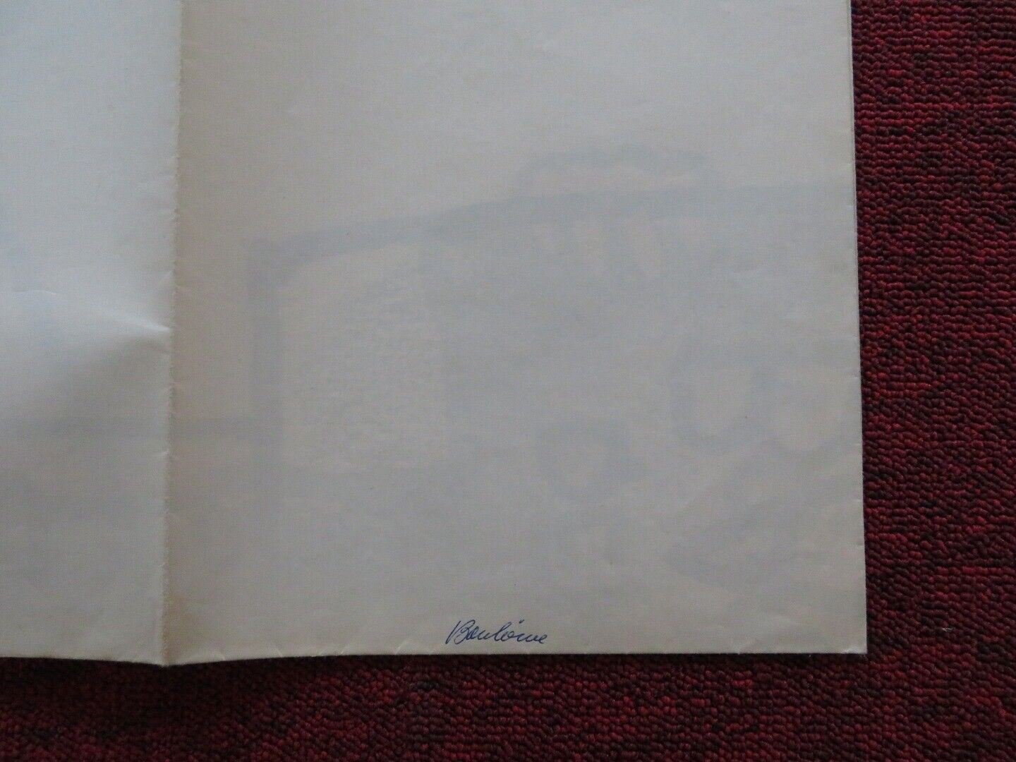 DER BAULOWE GERMAN A1 (33"x 23") POSTER ROLF HERRICHT ANNEKATHRIN BURGER 1979 - Rendezvous Cinema