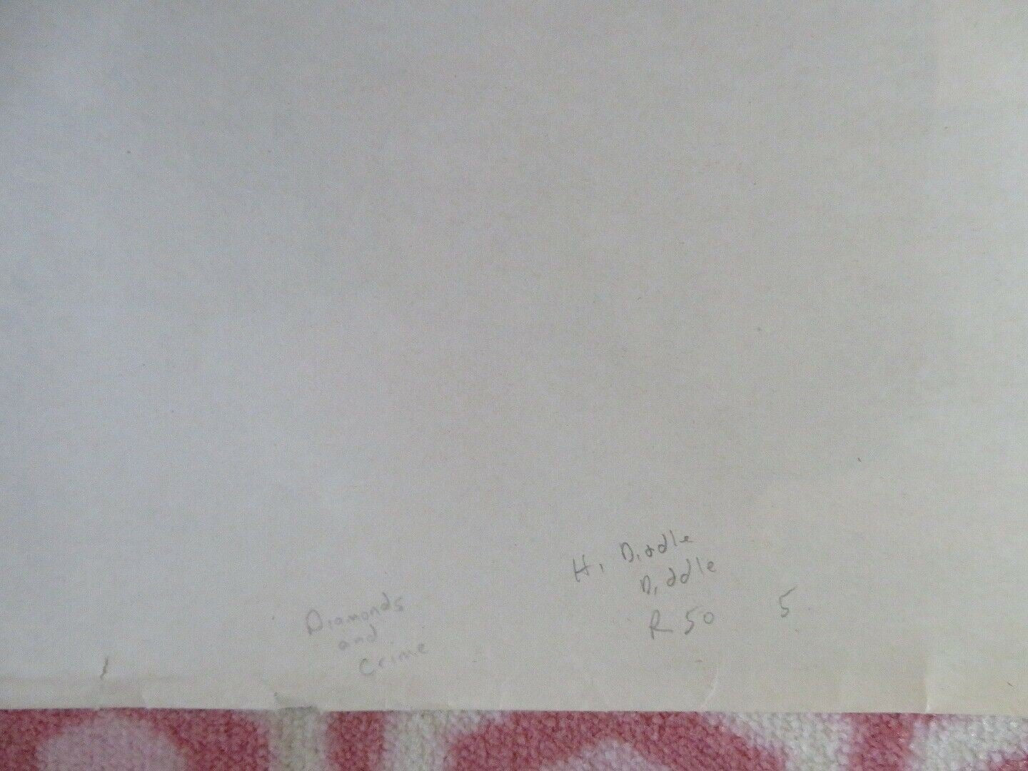 DIAMONDS AND CRIME / Hi Diddle Diddle US ONE SHEET POSTER DENNIS O'KEEFE 1943 - Rendezvous Cinema