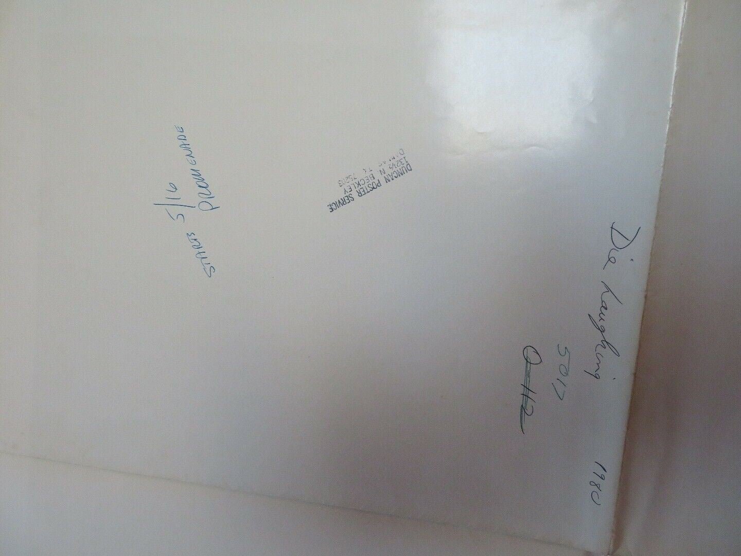 DIE LAUGHING US ONE SHEET POSTER ROBBY BENSON BUD CORT 1980 Rendezvous Cinema Movie posters