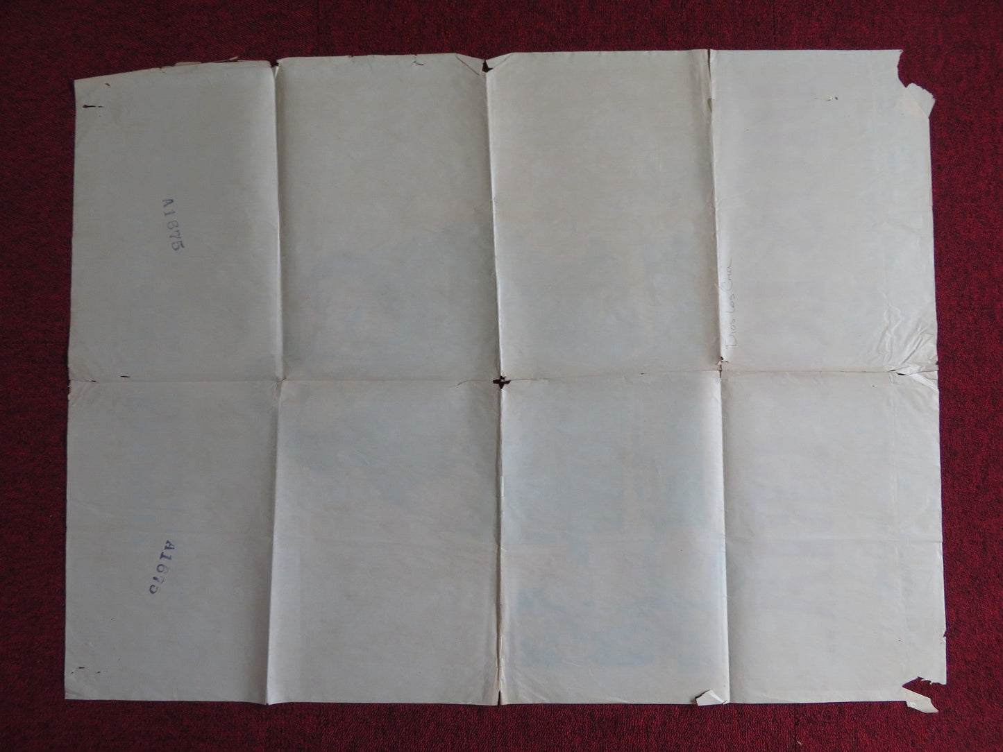 DIOS LOS CRIA FOLDED MEXICAN POSTER VICENTE FERNANDEZ LORENZO DE MONTECLARO 1977 Rendezvous Cinema Movie posters