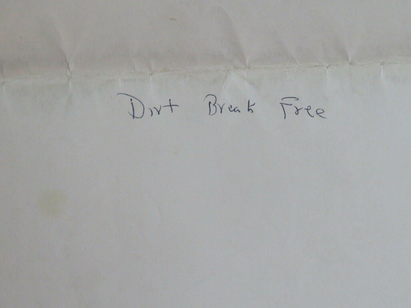 DIRT FOLDED US ONE SHEET POSTER (38"x26.5") PARNELLI JONES 1979 Movie posters