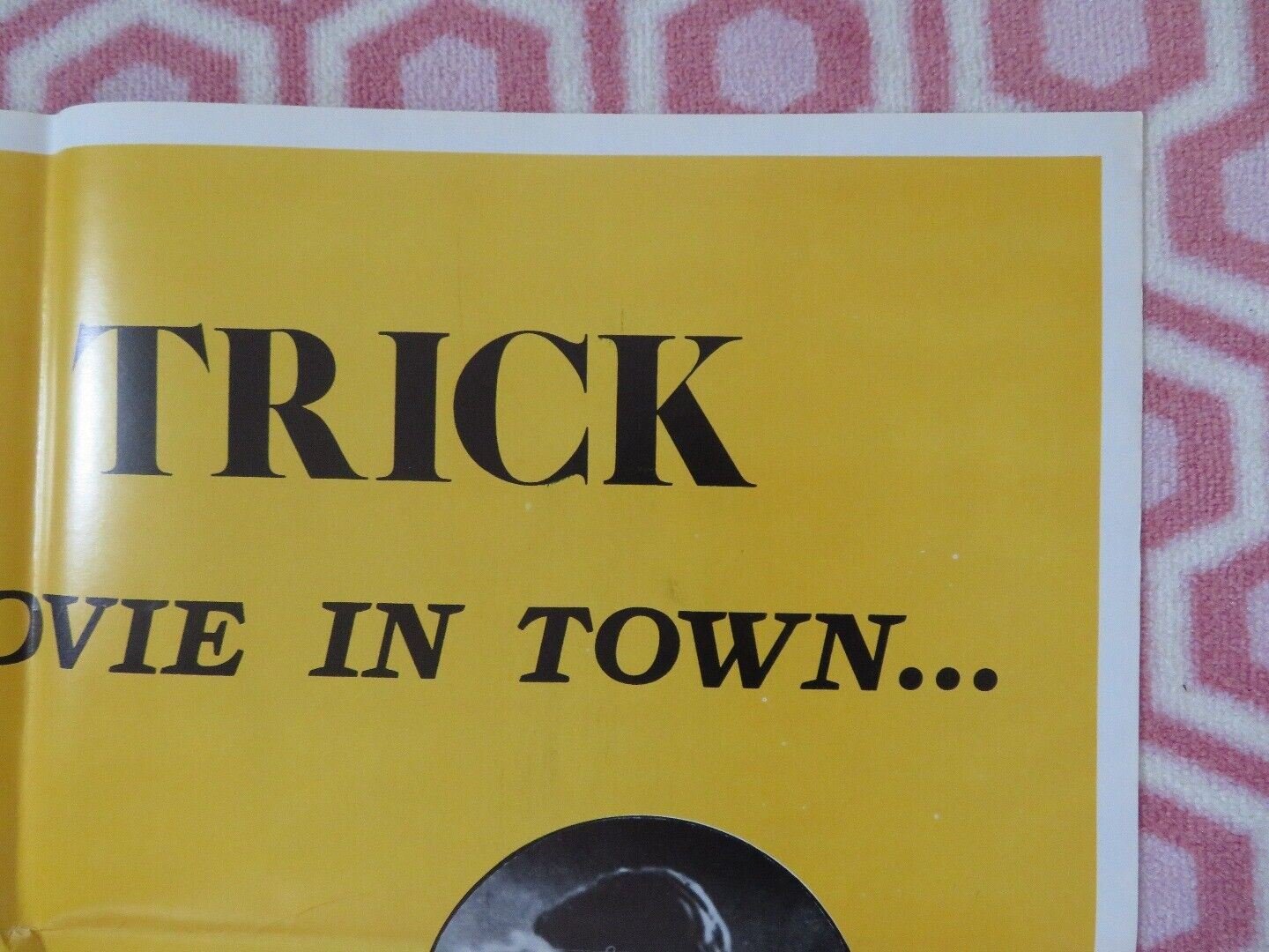 DIRTY TRICK / Deadly Vengeance FOLDED US ONE SHEET POSTER MARDI PERMAN 1981 - Rendezvous Cinema