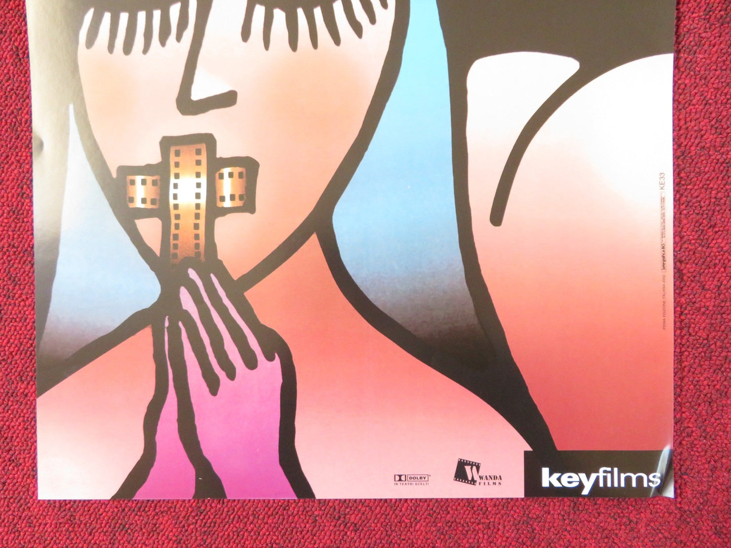 DIVINE ITALIAN LOCANDINA POSTER FRANCISCO RABAL KATY JURADO 1998 Rendezvous Cinema Movie posters