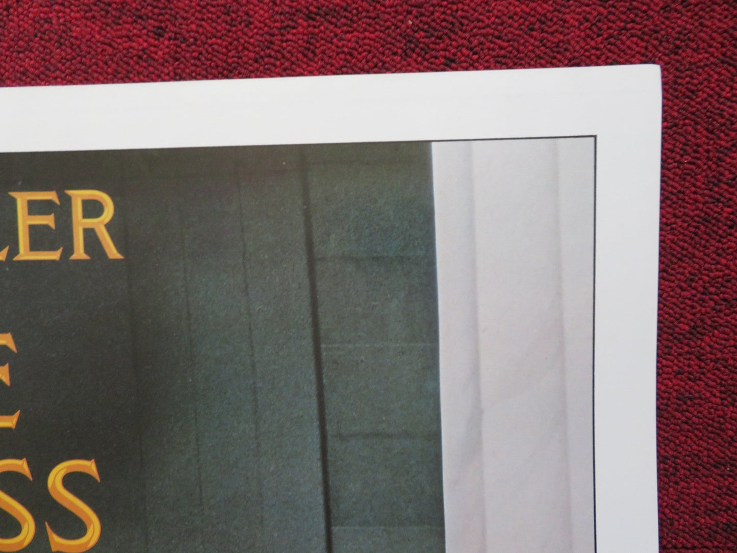 DIVINE MADNESS STYLE B FOLDED US ONE SHEET POSTER BETTE MIDLER 1980 Rendezvous Cinema Movie posters