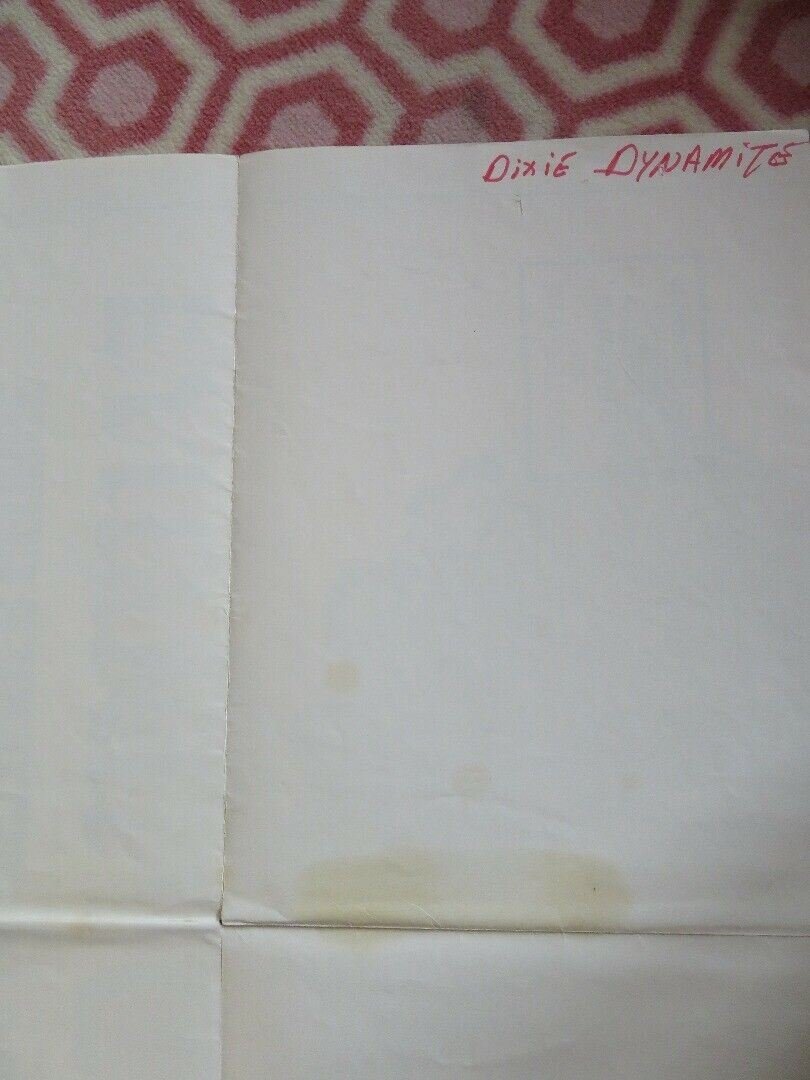 DIXIE DYNAMITE US ONE SHEET POSTER WARREN OATES CHRISTOPHER GEORGE 1976 - Rendezvous Cinema