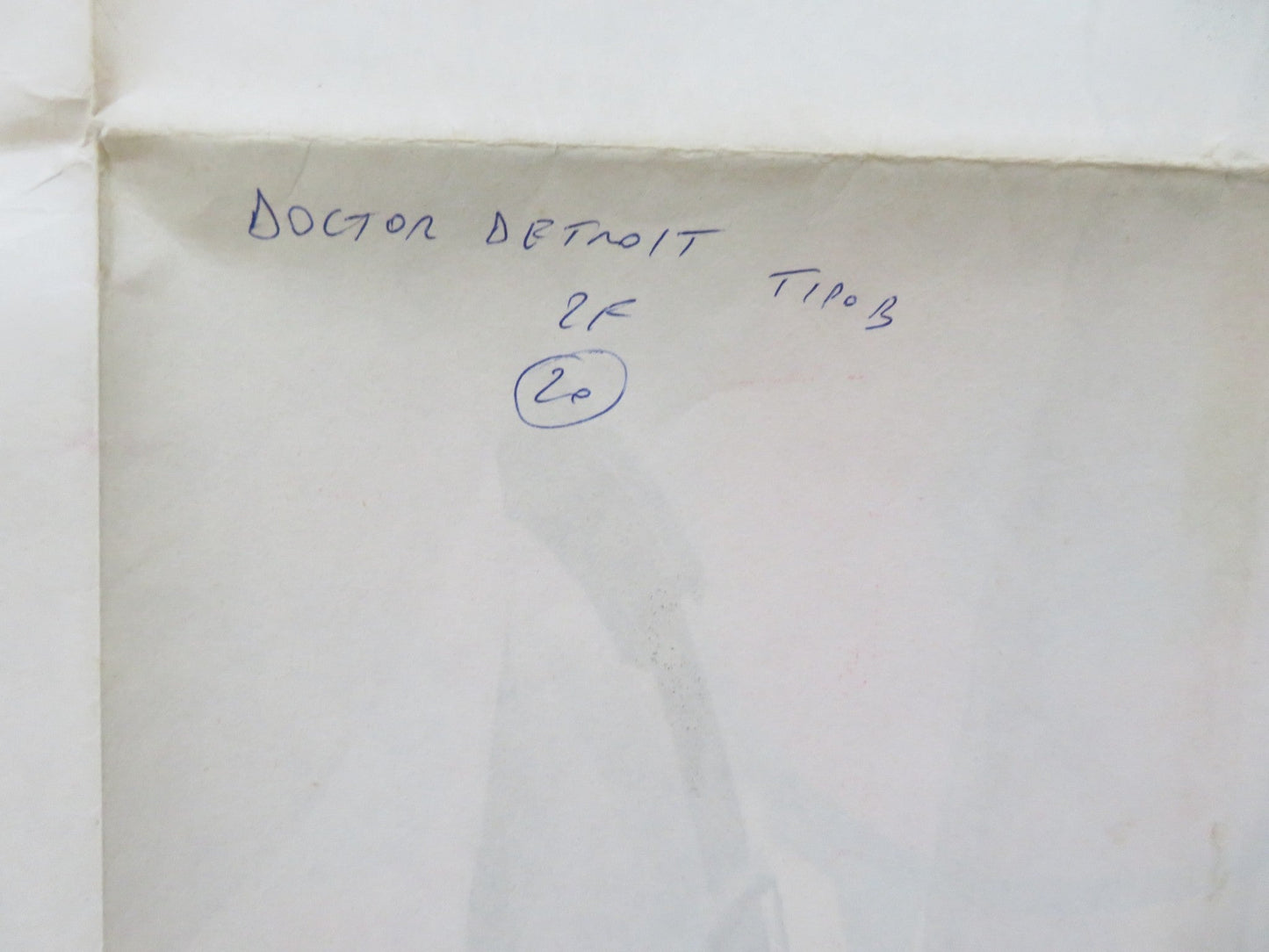 DOCTOR DETROIT ITALIAN 2 FOGLIO POSTER DAN AYKROYD HOWARD HESSEMAN 1983 Rendezvous Cinema Movie posters