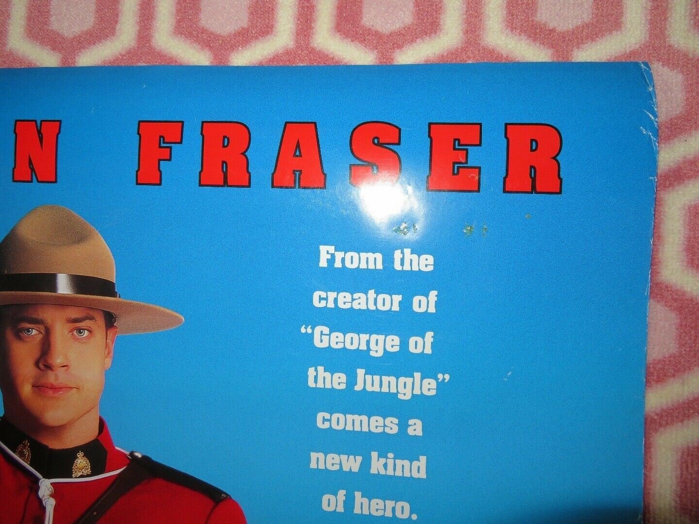 DUDLEY DO RIGHT US ONE SHEET ROLLED POSTER BRENDAN FRASER 1999 Movie posters