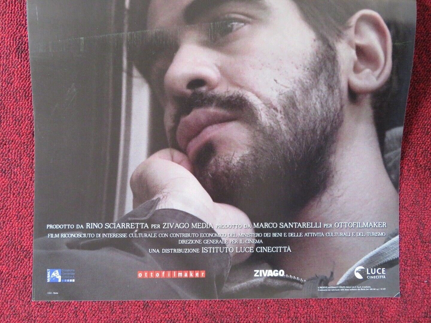 DUSTUR ITALIAN LOCANDINA (26.5"x12.5") POSTER MARCO SANTARELLI 2015 Movie posters