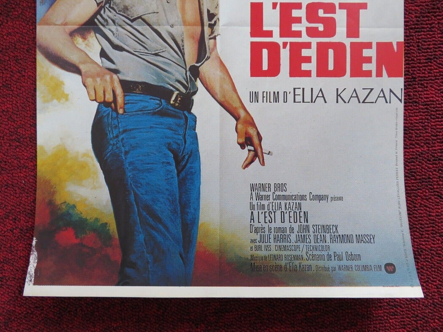 EAST OF EDEN (15"x 10.5") REPRODUCTION PHOTO JAMES DEAN JULIE HARRIS - Rendezvous Cinema