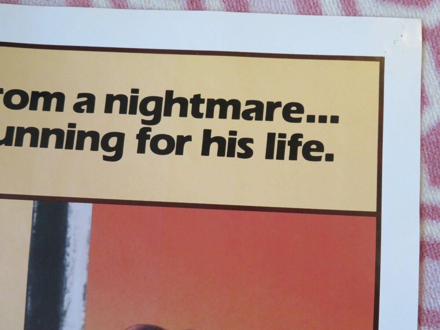 EDDIE MACON'S RUN FOLDED US ONE SHEET POSTER KIRK DOUGLAS JOHN SCHNEIDER 1983 Movie posters