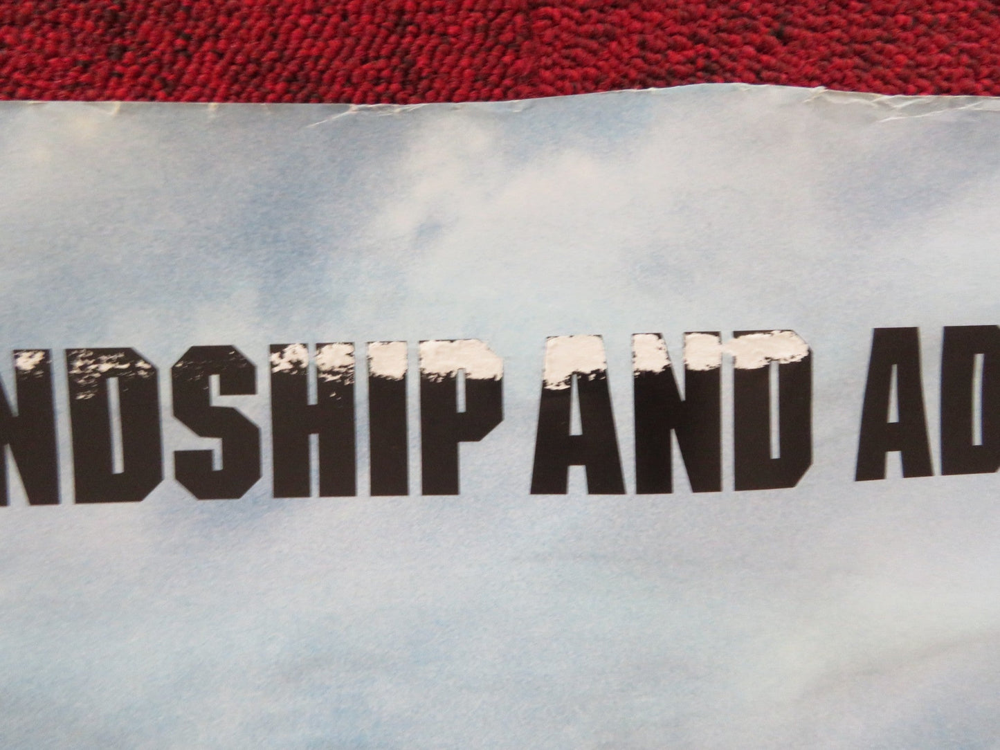 EIGHT BELOW UK QUAD ROLLED POSTER DISNEY PAUL WALKER 2006 Rendezvous Cinema Movie posters