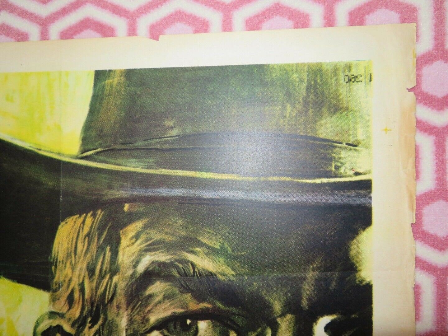 EL ROJO ITALIAN (39.5"x 27.5") POSTER RICHARD HARRISON 1966 Rendezvous Cinema Movie posters