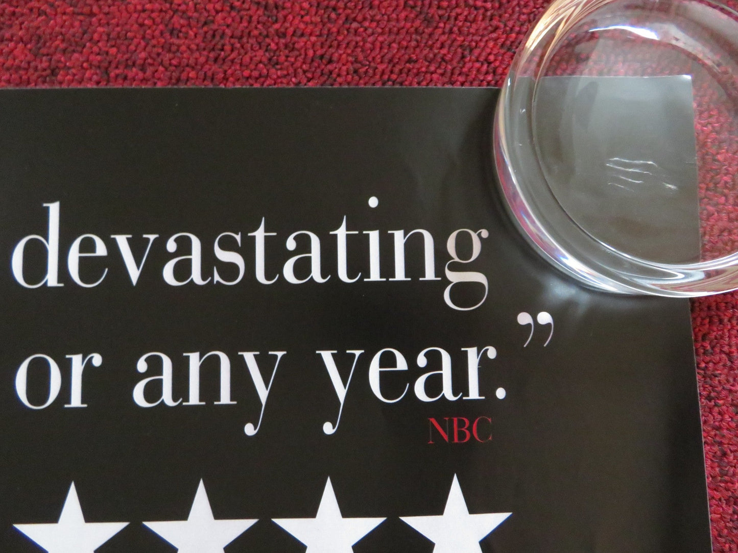 ELEGY UK QUAD (30"x 40") ROLLED POSTER PENELOPE CRUZ BEN KINGSLEY 2008 Rendezvous Cinema Movie posters